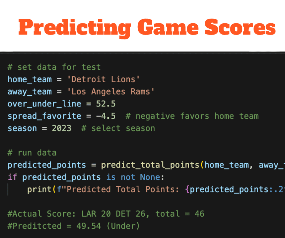 NFL Over/Under ML Model